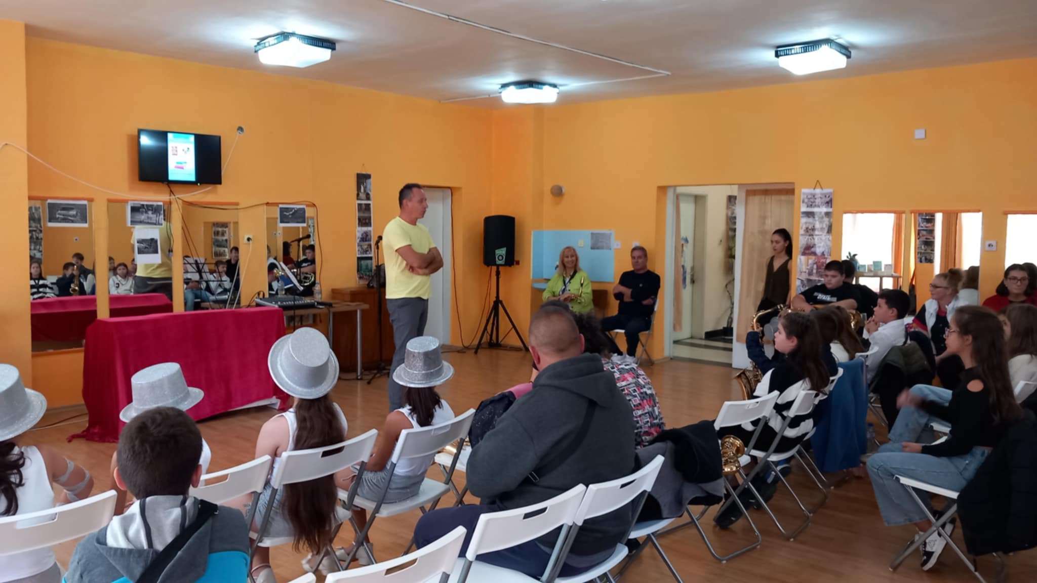 Писател с китара гостува в ОДК